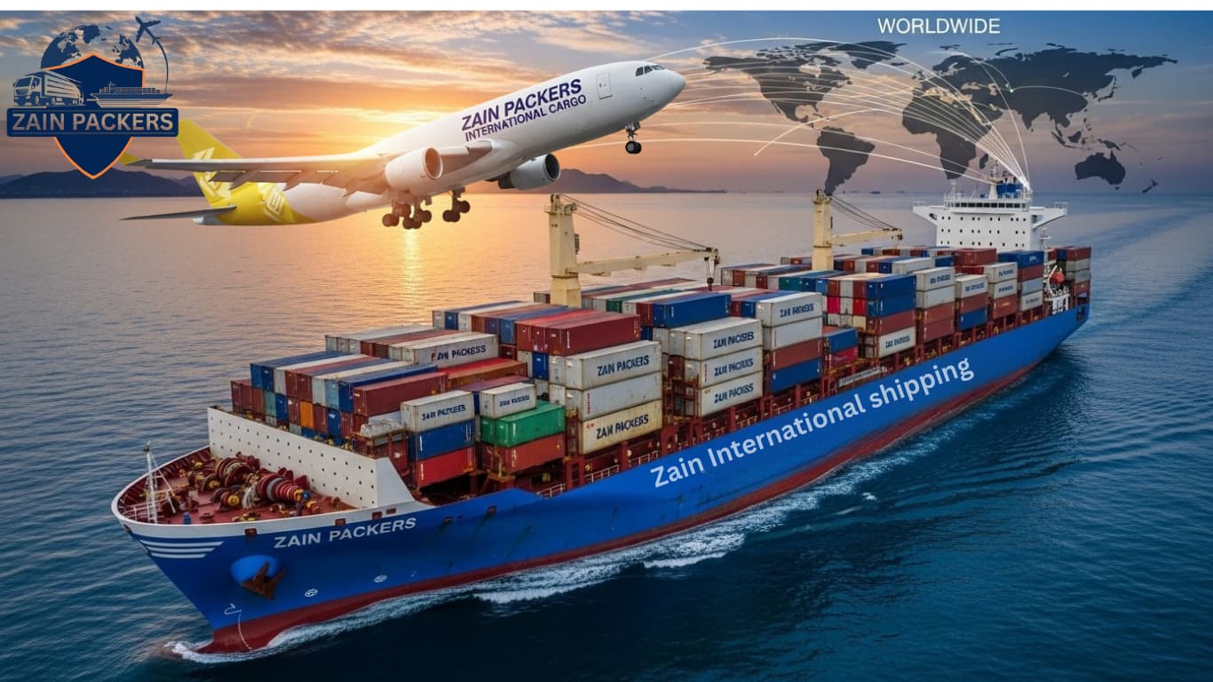 Reliable International Cargo Services Worldwide | Zain Packers and Movers