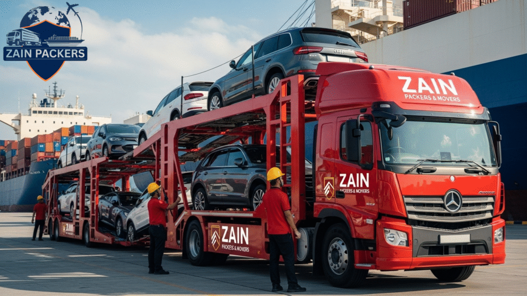 Car Shipping Service  Zain Packers and Movers