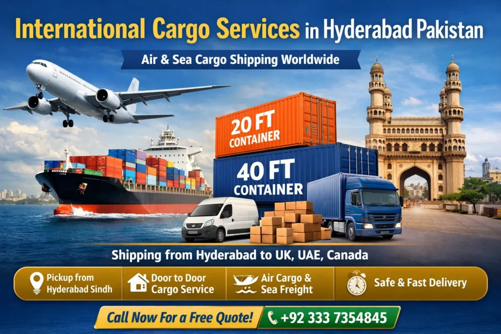 Fast & Secure Zain International Cargo Services in Hyderabad