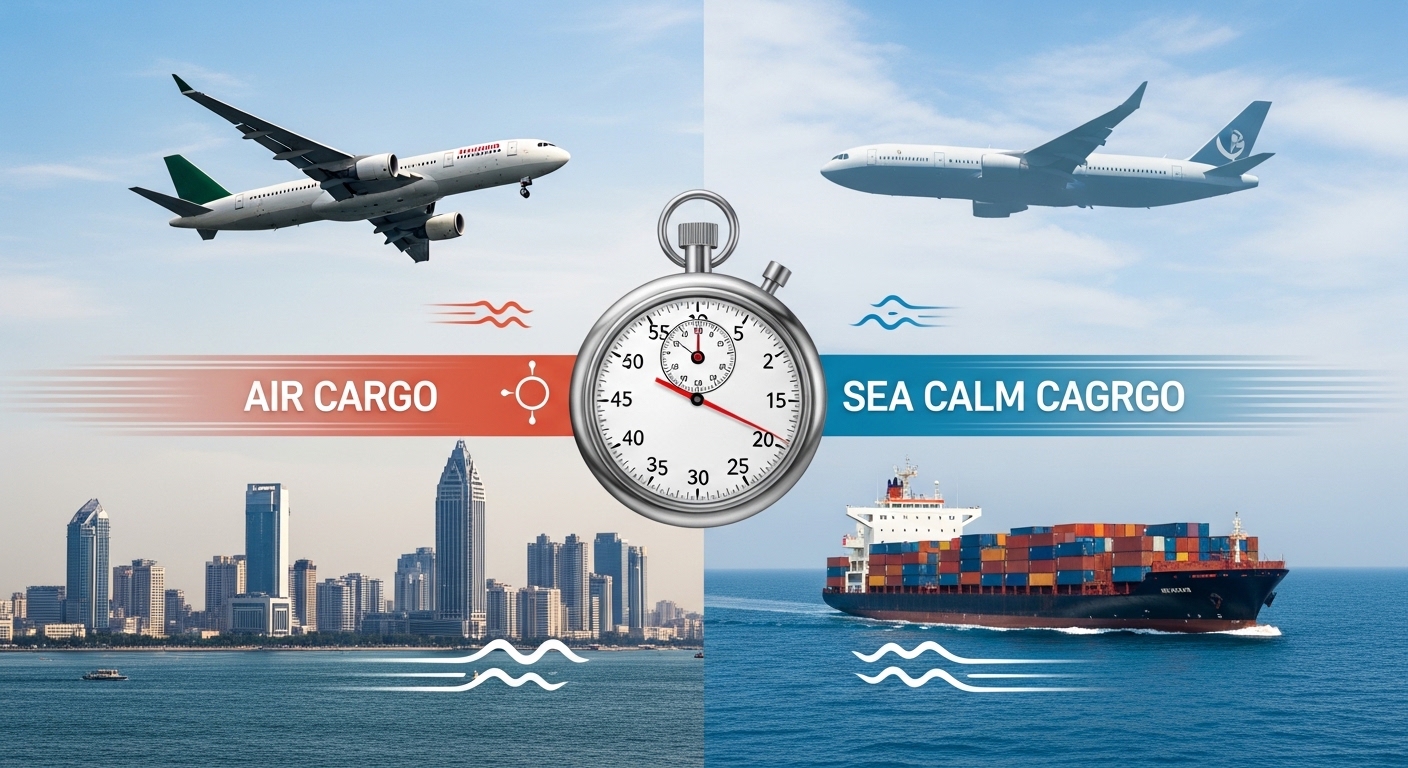 air vs sea cargo Karachi