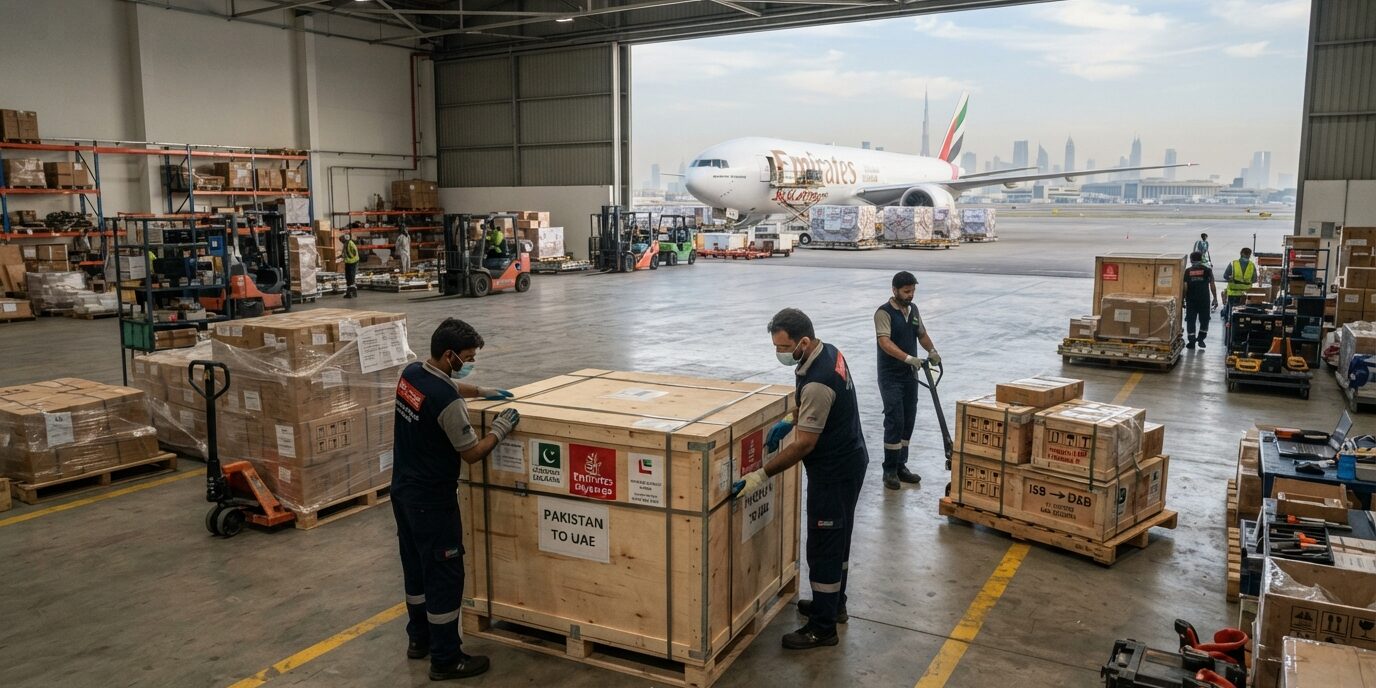 Cargo from Islamabad to Dubai